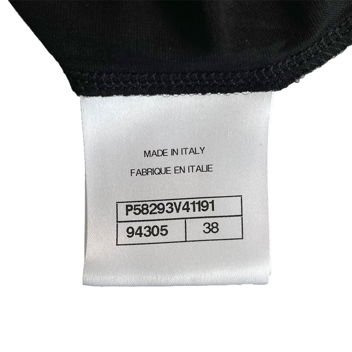 CHANEL SLEEVELESS TOPS CAMELLIA COCOMARK BLACK SILK 38 P58 RTW 90284010