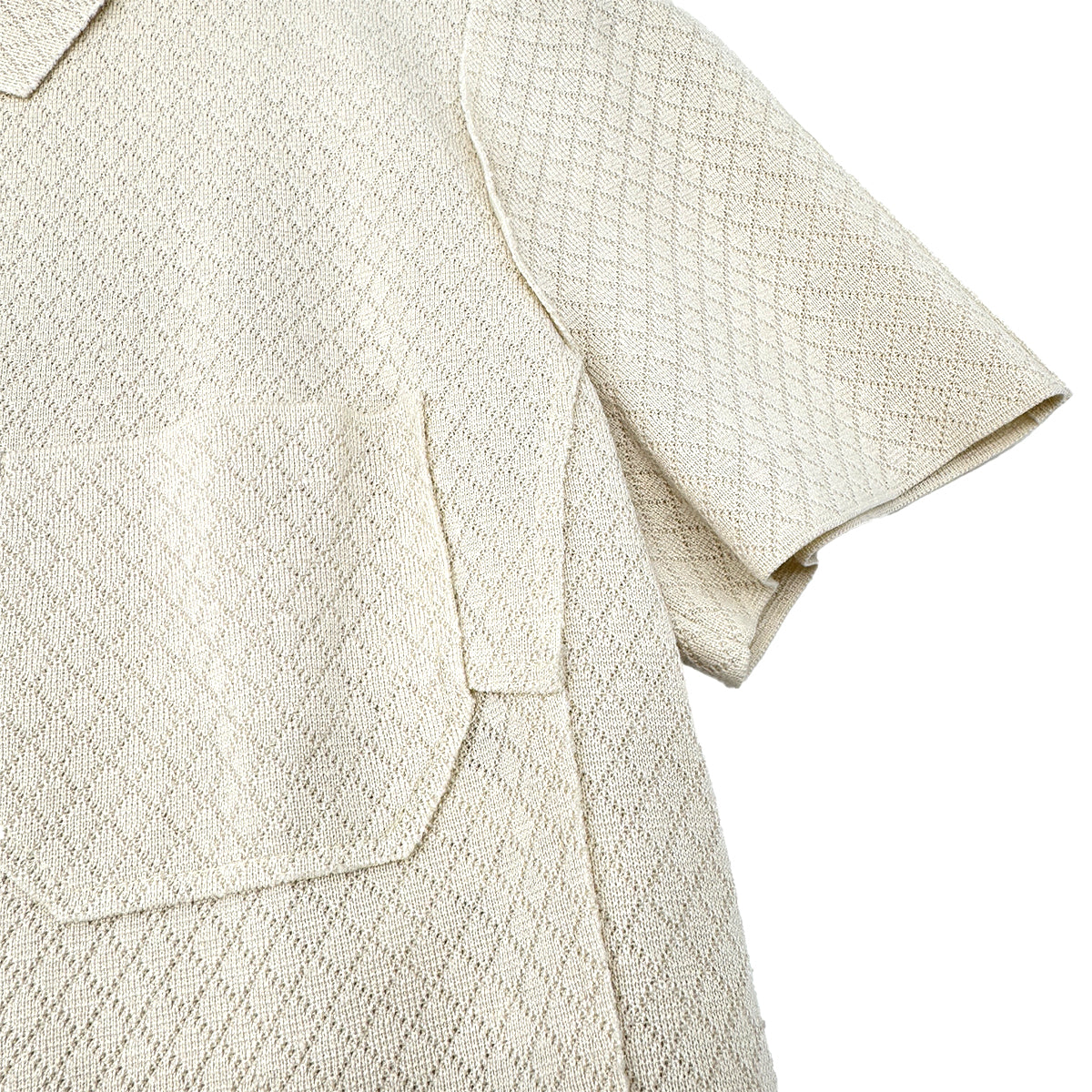 CHANEL COCO BUTTON CARDIGAN BEIGE SILK 38 P44 RTW 90284015