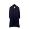 CHANEL VINTAGE COCO BUTTON DRESS NAVY WOOL 38 RTW 90284017 - PURPOSE