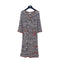 CHANEL COCOMARK BUTTON KNIT DRESS MULTICOLOR VISCOSE 42 P40 RTW 90284019 - PURPOSE