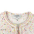 CHANEL GLITTER JACKET COCOMARK RHINESTONE SEQUINS WHITE COTTON 34 P76 RTW 90284024 - PURPOSE