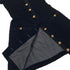 CHANEL VINTAGE GRIPOIX BUTTON DRESS BLACK VELOR 36 96A RTW 90284030 - PURPOSE