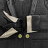 CHANEL TWEED JACKET COLOR STONE RHINESTONE BUTTON BLACK COTTON 38 P43 RTW 90284032 - PURPOSE