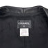 CHANEL TWEED JACKET COLOR STONE RHINESTONE BUTTON BLACK COTTON 38 P43 RTW 90284032 - PURPOSE