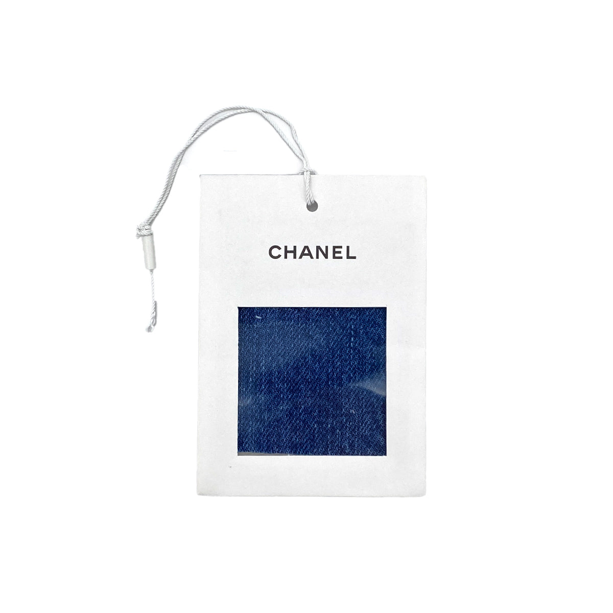 CHANEL DENIM BUSTIER COCOMARK BLUE 34 P70 RTW 90284034