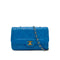 CHANEL VINTAGE MATELASSE SMALL CHAIN SHOULDER BAG BLUE LAMB SKIN 90284154 - PURPOSE
