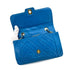 CHANEL VINTAGE MATELASSE SMALL CHAIN SHOULDER BAG BLUE LAMB SKIN 90284154 - PURPOSE