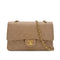 CHANEL VINTAGE CLASSIC FLAP MEDIUM CHAIN SHOULDER BAG BEIGE LAMB SKIN 90284161 - PURPOSE