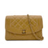 CHANEL VINTAGE MATELASSE CHAIN SHOULDER BAG BEIGE CAVIAR SKIN 90284398 - PURPOSE