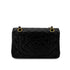 CHANEL VINTAGE CLASSIC FLAP SMALL CHAIN SHOULDER BAG BLACK LAMB SKIN 90284410 - PURPOSE