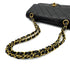 CHANEL VINTAGE CLASSIC FLAP SMALL CHAIN SHOULDER BAG BLACK LAMB SKIN 90284410 - PURPOSE