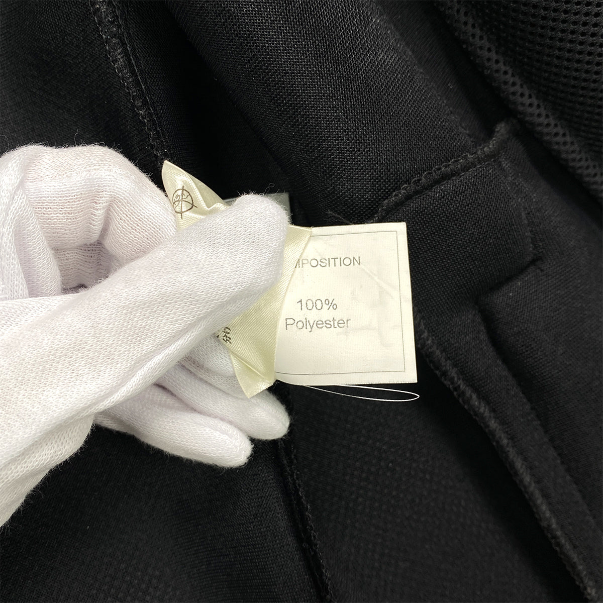 CHANEL SPORTS LINE JERSEY BLACK POLYESTER 38 03P RTW 90284425