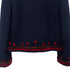 CHANEL VINTAGE TWEED JACKET NAVY RED WOOL 38 97A RTW 90284427 - PURPOSE