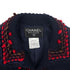 CHANEL VINTAGE TWEED JACKET NAVY RED WOOL 38 97A RTW 90284427 - PURPOSE