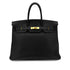 HERMES BIRKIN 35 BLACK TOGO HAND BAG □G GHW 90284555 - PURPOSE