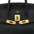 HERMES BIRKIN 35 BLACK TOGO HAND BAG □G GHW 90284555 - PURPOSE