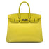 HERMES CANDY BIRKIN 35 LIME GRIS PERLE VEAU EPSOM HAND BAG □O SHW 90284559 - PURPOSE