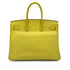 HERMES CANDY BIRKIN 35 LIME GRIS PERLE VEAU EPSOM HAND BAG □O SHW 90284559 - PURPOSE
