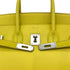 HERMES CANDY BIRKIN 35 LIME GRIS PERLE VEAU EPSOM HAND BAG □O SHW 90284559 - PURPOSE