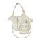 CHANEL VINTAGE COCOMARK RUNWAY FALL 2003 COLLECTION MATELASSE BODY BAG WHITE LAMB SKIN 90284561 - PURPOSE