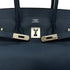 HERMES BIRKIN 35 BLUE DE PRESSE VEAU EPSOM HAND BAG □L SHW 90284566 - PURPOSE