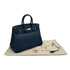 HERMES BIRKIN 35 BLUE DE PRESSE VEAU EPSOM HAND BAG □L SHW 90284566 - PURPOSE