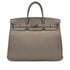 HERMES BIRKIN 40 GRIS ASPHALTE TOGO HAND BAG A SHW 90284567 - PURPOSE