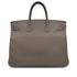 HERMES BIRKIN 40 GRIS ASPHALTE TOGO HAND BAG A SHW 90284567 - PURPOSE