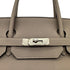 HERMES BIRKIN 40 GRIS ASPHALTE TOGO HAND BAG A SHW 90284567 - PURPOSE
