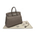 HERMES BIRKIN 40 GRIS ASPHALTE TOGO HAND BAG A SHW 90284567 - PURPOSE