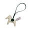 HERMES BAG CHARM RODEO PM CRAIE MAUVE PALE VERT CYPRES AGNEAU MILO 90284571 - PURPOSE