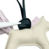 HERMES BAG CHARM RODEO PM CRAIE MAUVE PALE VERT CYPRES AGNEAU MILO 90284571 - PURPOSE