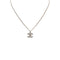 CHANEL NECKLACE COCOMARK RHINESTONE SILVER ACCESSORY C12V 90284576 - PURPOSE