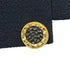CHANEL VINTAGE COCO BUTTON FOUR POCKET WOOL JACKET SKIRT SET BLACK 36 RTW 90284580 - PURPOSE