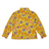 CHANEL COCO CAMELLIA PATTERN SHIRT SLEEVELESS TOP SKIRT SET YELLOW 36 03S RTW 90284581 - PURPOSE