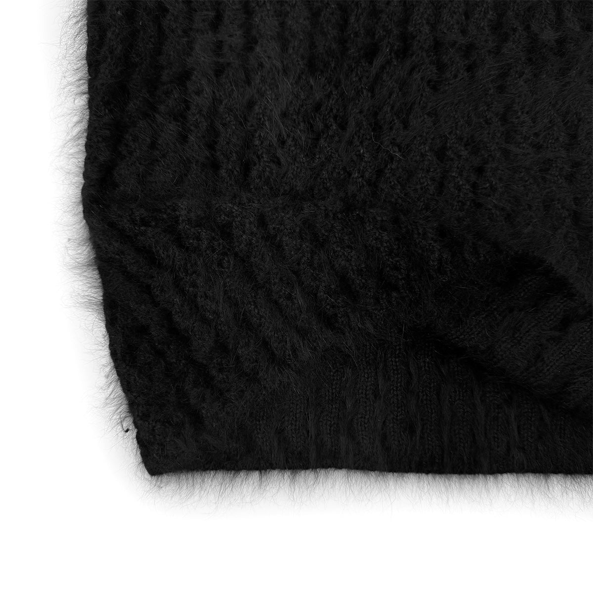 CHANEL KNIT SLEEVELESS TOPS BLACK ANGOLA 38 02A RTW 90284583