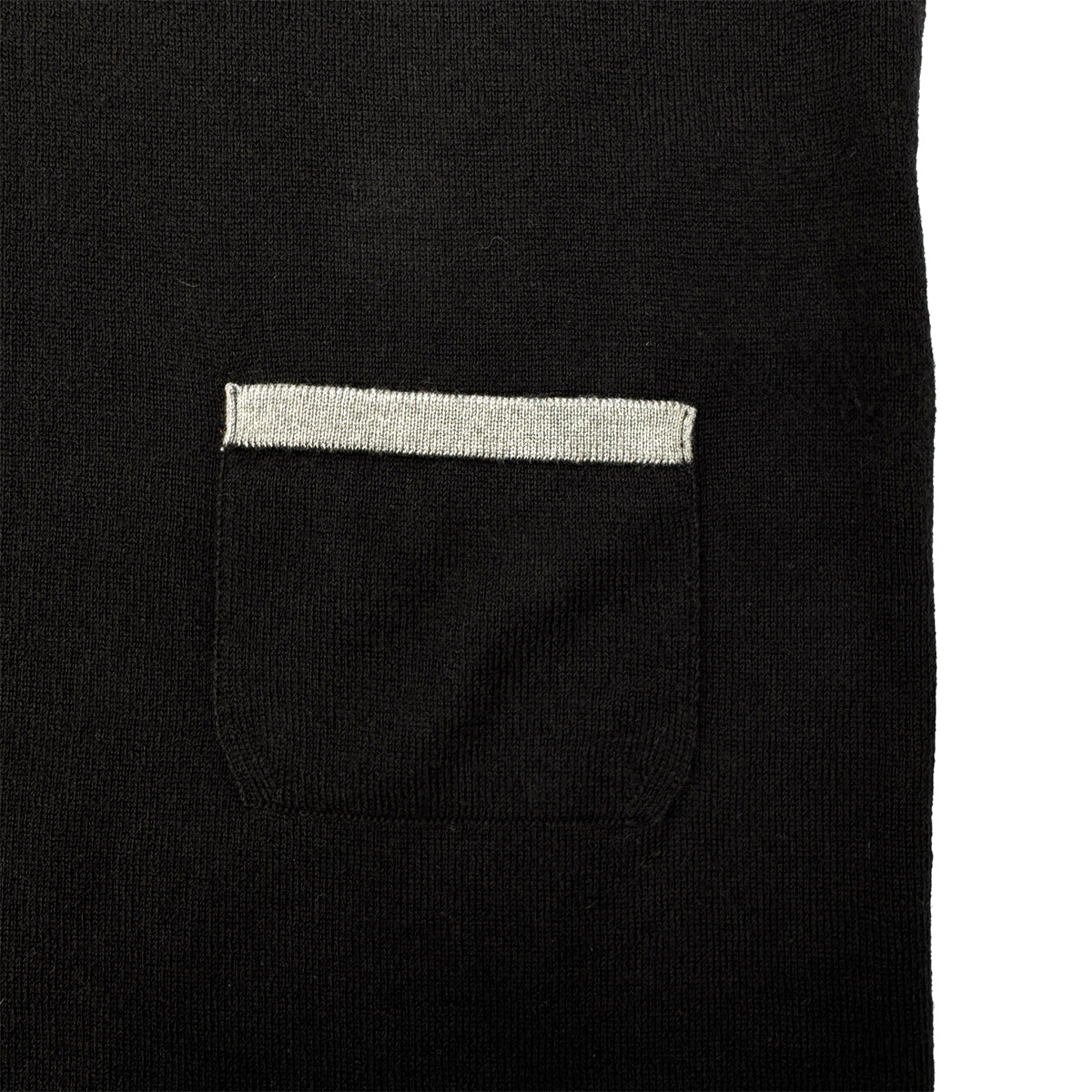 CHANEL TURTLENECK TOPS COCO CAMELLIA BUTTON BLACK CASHMERE 36 06C RTW 90284584