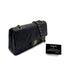 CHANEL VINTAGE CLASSIC FLAP MIDIUM CHAIN SHOULDER BAG BLACK LAMB SKIN 90284860 - PURPOSE