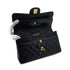 CHANEL CLASSIC FLAP SMALL CHAIN SHOULDER BAG BLACK CAVIAR SKIN 90284863 - PURPOSE