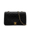 CHANEL VINTAGE FULL FLAP CHAIN SHOULDER BAG BLACK LAMB SKIN 90284865 - PURPOSE