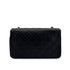 CHANEL VINTAGE FULL FLAP CHAIN SHOULDER BAG BLACK LAMB SKIN 90284865 - PURPOSE