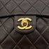 CHANEL VINTAGE MINI SQUARE 17 CHAIN SHOULDER BAG DARK BROWN LAMB SKIN 90284866 - PURPOSE