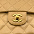 CHANEL VINTAGE CLASSIC FLAP MEDIUM CHAIN SHOULDER BAG BEIGE LAMB SKIN 90284868 - PURPOSE