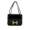HERMES CONSTANCE 23 BLACK BOXCALF SHOULDER BAG 〇O GHW 90284874 - PURPOSE