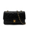 CHANEL VINTAGE CLASSIC FLAP SMALL CHAIN SHOULDER BAG BLACK LAMB SKIN 90284875 - PURPOSE