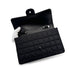 CHANEL VINTAGE NEW TRAVEL LINE EAST WEST CHOCOLATE BAR CHAIN SHOULDER BAG BLACK NYLON 90284881 - PURPOSE