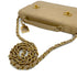 CHANEL VINTAGE DOUBLE TURN LOCK MATELASSE CHAIN SHOULDER HAND BAG BEIGE LAMB SKIN 90284883 - PURPOSE