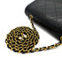CHANEL VINTAGE DIANA SMALL CHAIN SHOULDER BAG BLACK LAMB SKIN 90284886 - PURPOSE