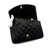 CHANEL VINTAGE DIANA SMALL CHAIN SHOULDER BAG BLACK LAMB SKIN 90284886 - PURPOSE