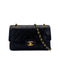 CHANEL VINTAGE CLASSIC FLAP SMALL CHAIN SHOULDER BAG BLACK LAMB SKIN 90284887 - PURPOSE